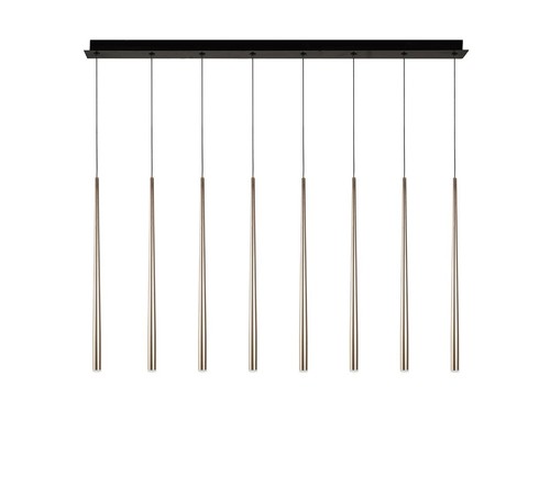 8 תלוי פליז על בסיס מלבן LED 40W