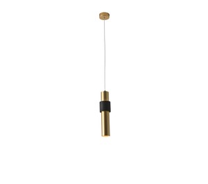 תלוי פליז+שחור LED 6W