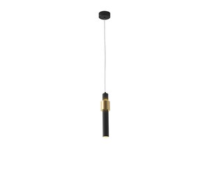 תלוי פליז+שחור LED 3W
