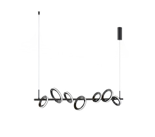 7 תלוי שחור LED 40W