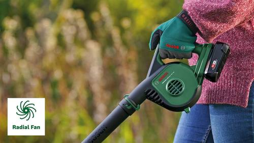 מפוח UniversalLeafBlower 18V-130 + סוללה 2.5A + מטען BOSCH בוש