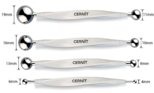 מנדק דו צדדי CERNIT BALL TOOL (מגוון גדלים לבחירה)