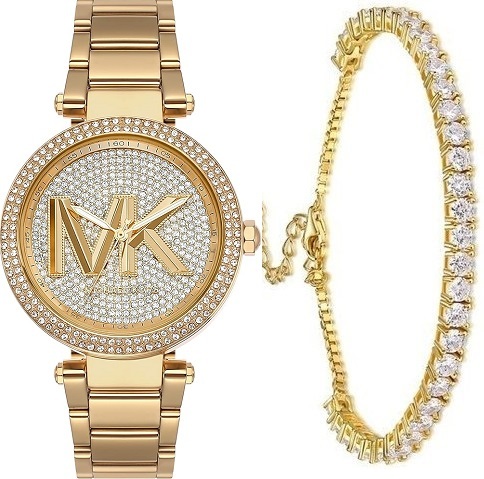 סט שעון מייקל קורס נשים Michael Kors MK7283 צמיד מתנה