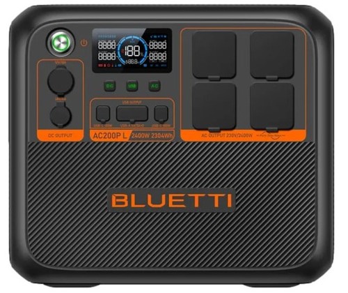 תחנת כוח ניידת Bluetti AC200PL 2304Wh