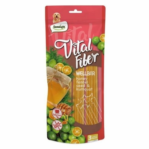 vital fiber מקל לעיסה ללא דגנים 250 גרם