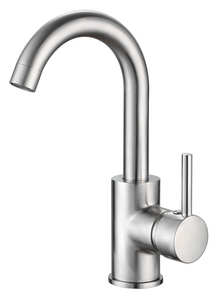 ברז פרח קצר DONALD ניקל מוברש AQUILA PREMIUM