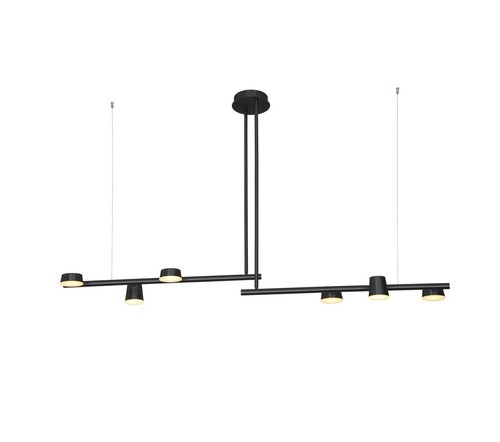 6 תלוי שחור LED 42W