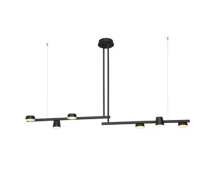 6 תלוי שחור LED 42W