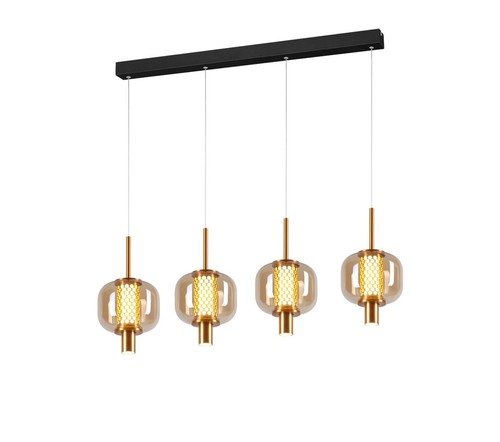 4 תלוי זהב על בסיס LED 35W