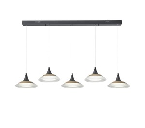 5 תלוי שחור על בסיס LED 60W