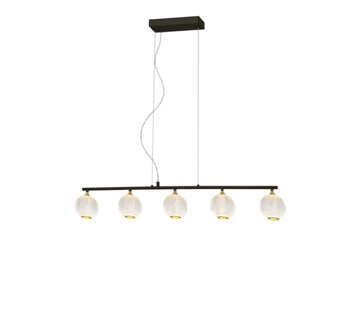 5 תלוי שחור על בסיס LED 25W