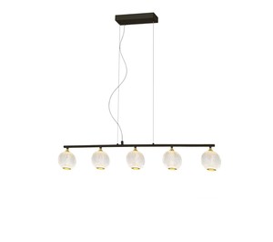 5 תלוי שחור על בסיס LED 25W