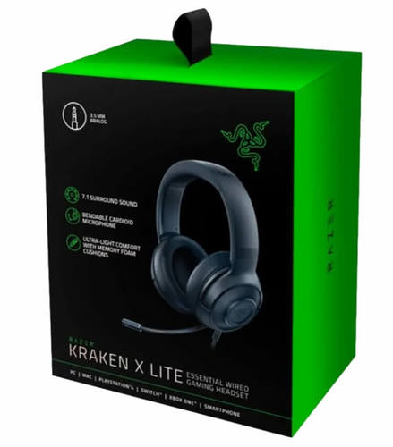 אוזניות גיימינג Razer Kraken X Lite