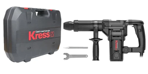 פטיש חציבה חשמלי KRESS KU341P 1200W 14J | SDS Max לעבודות בטון