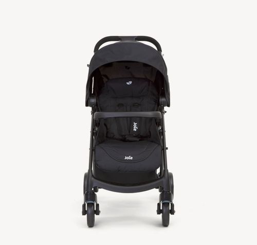 עגלת טיולון מגיל לידה Muze LX עם מגש תינוק, מגש הורה ואפשרות חיבור סלקל - שחור
