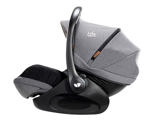 סלקל i-Level Recline עם אפשרות השכבה, גגון XXL ובדי Signature יוקרתיים - שחור/אפור Carbon