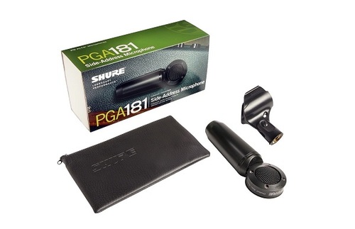 SHURE PGA181 - מיקרופון קונדנסר עם קליטה צידית