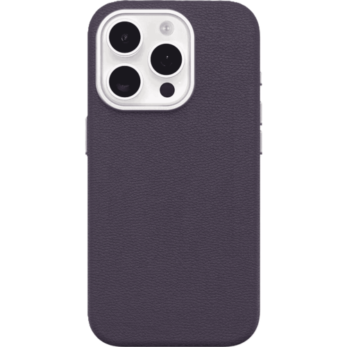 כיסוי לטלפון OtterBox Symmetry Cactus Leather iPhone 15 Pro Max, סגול