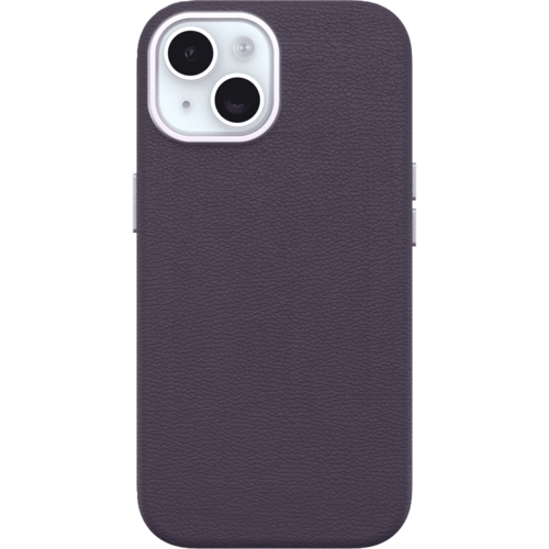 כיסוי לטלפון OtterBox Symmetry Cactus Leather iPhone 15, סגול