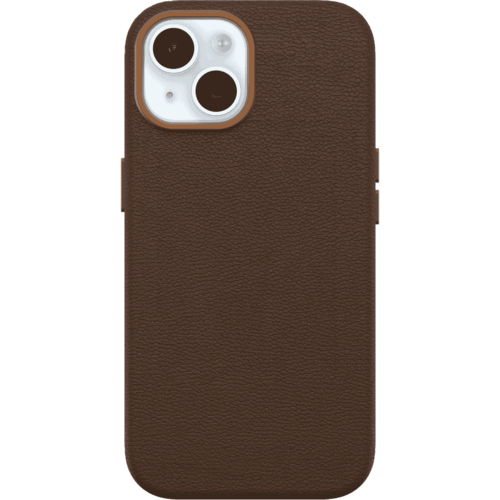 כיסוי לטלפון OtterBox Symmetry Cactus Leather iPhone 15, חום