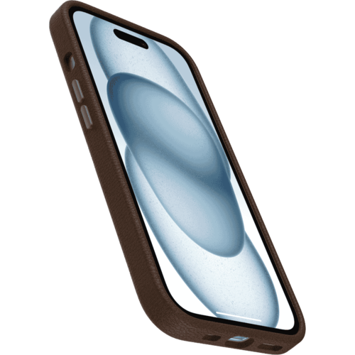 כיסוי לטלפון OtterBox Symmetry Cactus Leather iPhone 15, חום