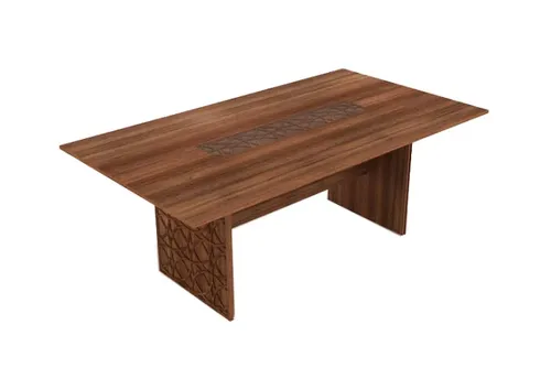 שולחן ישיבות Napoli אורך 250 ס``מ - צבע TEAK