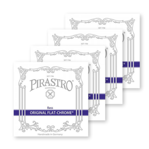מיתרי קונטרבס - Original Flat Chrome - סט Pirastro
