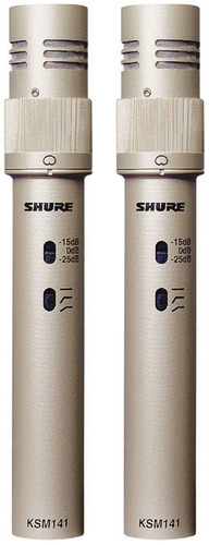SHURE KSM141/SL ST PAIR - זוג מיקרופונים KSM141, קונדנסר