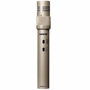 SHURE KSM141 - מיקרופון קונדנסר מקצועי, כיווניות משתנה