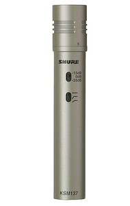 SHURE KSM137 - מיקרופון קונדנסר מקצועי