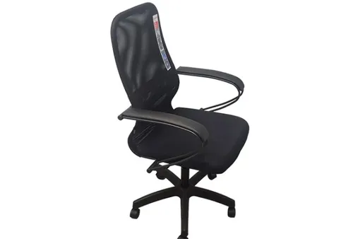כסא משרדי רשת ארגונומי Metta SET B2-8U שחור