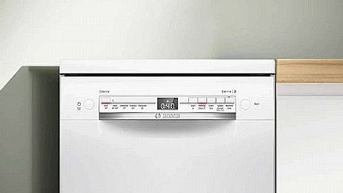 מדיח כלים ‏צר לבן צג דיגיטלי Bosch SPS2IKW01G במלאי