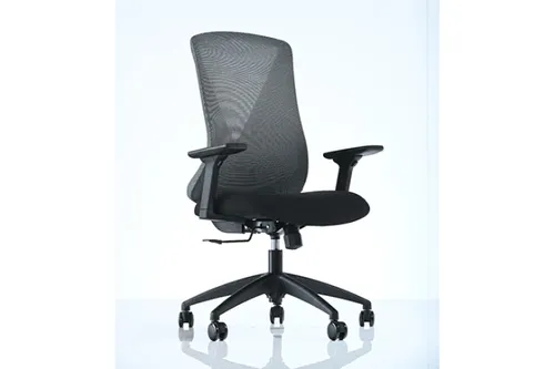 כסא משרדי גב רשת ORFE 100PA שחור