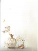 פנקס דפי רקע לאיחולי שנה טובה/ דגם רימון זהב