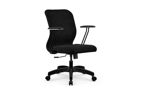 כסא משרדי ידיות קבועות Metta SU-MR-4 קטיפה