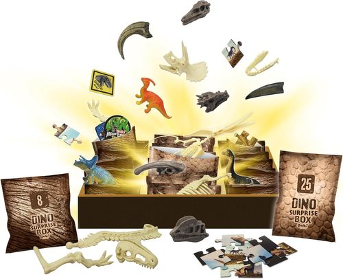 ערכת 25 הפתעות דינוזאורים