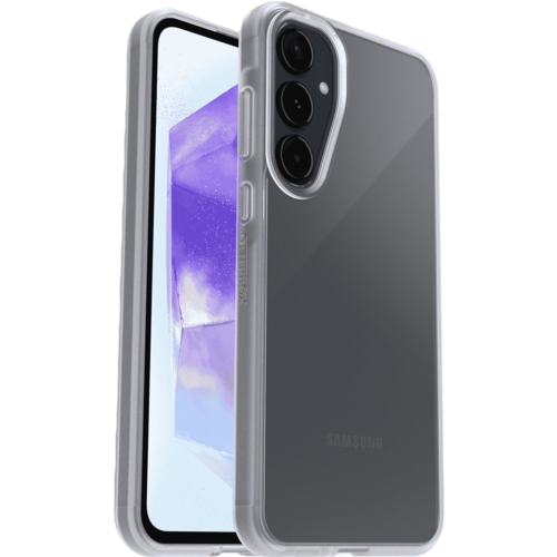 כיסוי לטלפון Otterbox React Samsung A55, שקוף