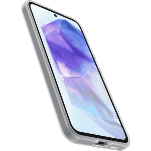 כיסוי לטלפון Otterbox React Samsung A55, שקוף