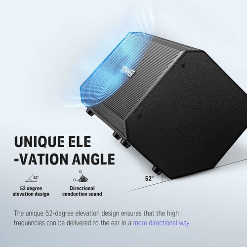 מגבר EC1738 לתופים אלקטרוניים 80W עם חיבור בלוטוס DDA80 מבית DONNER