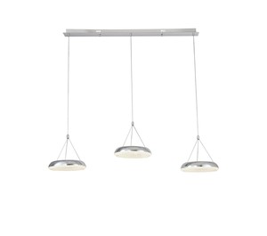 3 תלוי ניקל על בסיס LED 3X12W