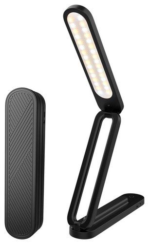 מנורת שולחן COMPACT 5W USB גוף בצבע שחור Nisko 
