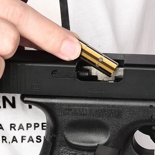 קליע לייזר לאיפוס נשק 9MM
