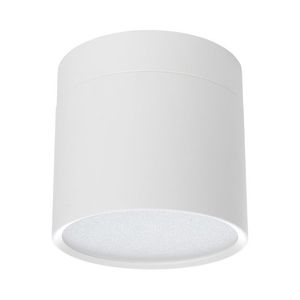צמוד תקרה צילינדר לבן TOPAZ 10W 3CCT Nisko