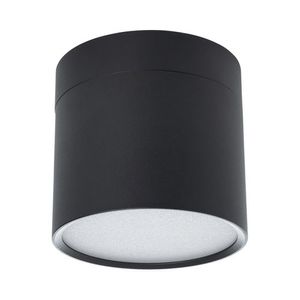 צמוד תקרה צילינדר שחור TOPAZ 10W 3CCT Nisko