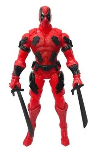 דמות משחק עם אפקטים קוליים דדפול 30 ס'מ עם מפרקים זזים מסדרת TITAN HERO