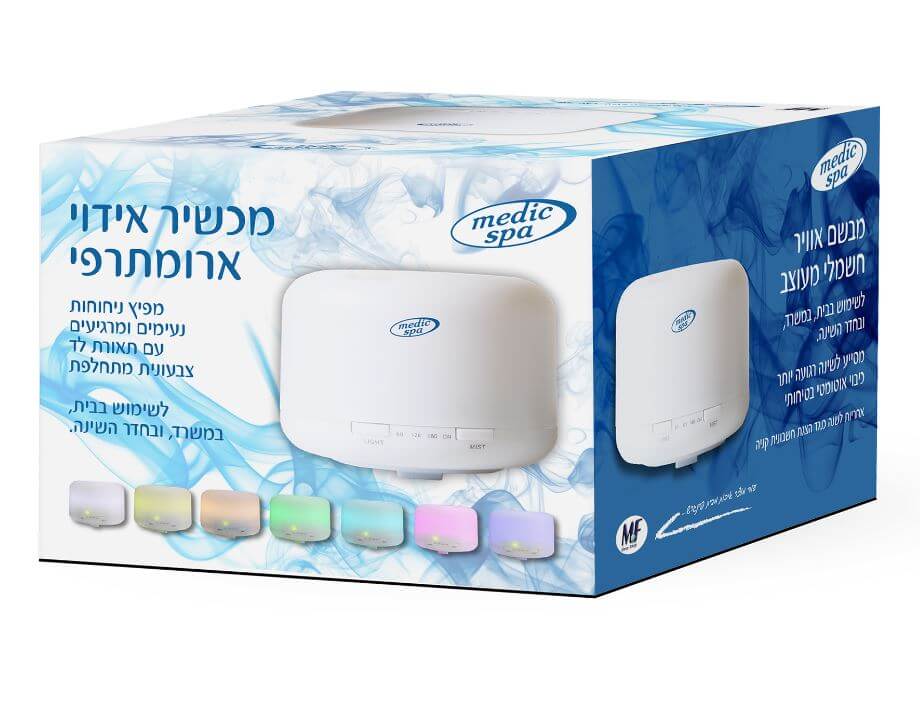 מכשיר אידוי ארומתרפי מדיק ספא