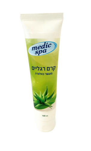 קרם רגליים אלוורה
