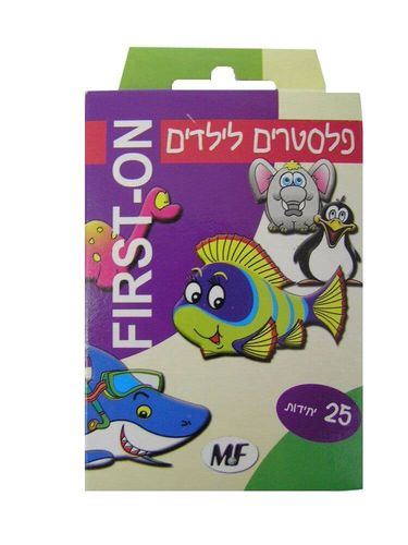 פלסטר ילדים חיות – 25 יח’