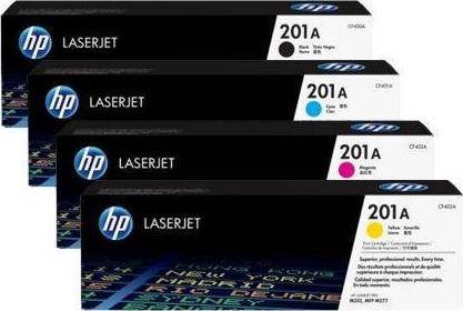 סט טונרים מקוריים HP 201A