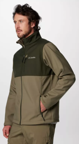 מעיל סופטשל לגברים Ascender Softshell ירוק - Columbia 